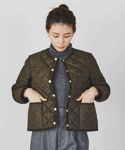 Curensology（カレンソロジー）の「キルティングショートジャケット