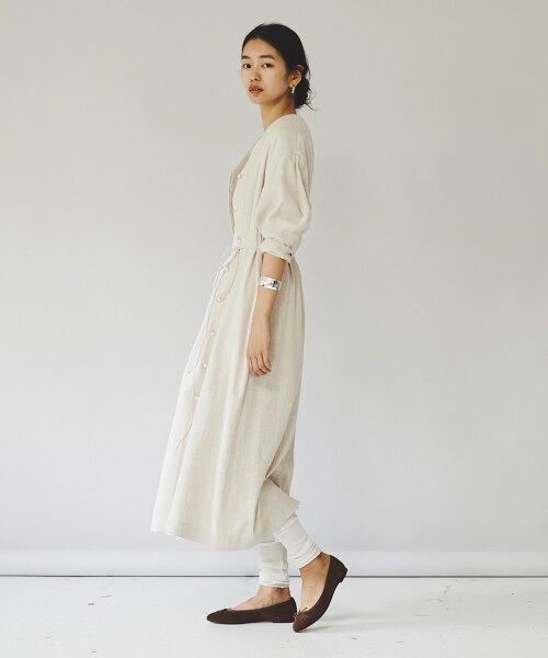 Curensology（カレンソロジー）の「シルクリネンワンピース（）」 - WEAR