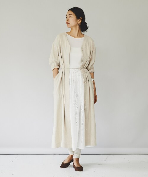Curensology（カレンソロジー）の「シルクリネンワンピース（）」 - WEAR