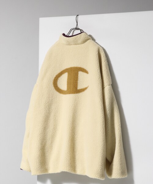 HARE（ハレ）の「CHAMPIONリバーシブルボアブルゾン（）」 - WEAR