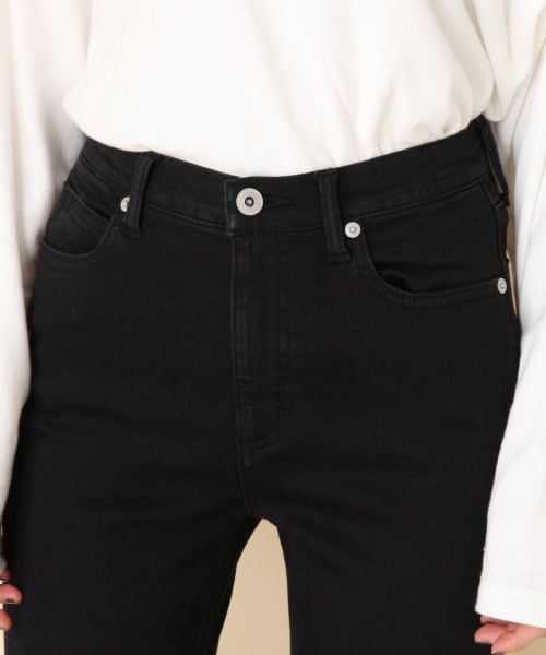 Heather（ヘザー）の「ヘザーISKOレギュラースキニー（パンツ・ブラック/ワンウォッシュ）」の9枚目の写真