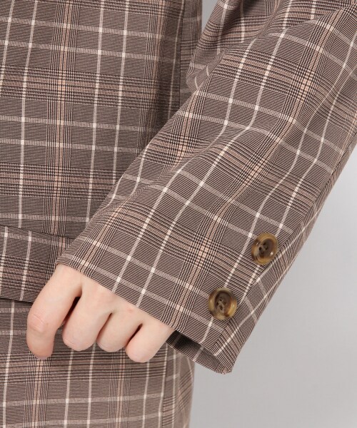 Heather（ヘザー）の「チェックBIGテーラードジャケット（）」 - WEAR