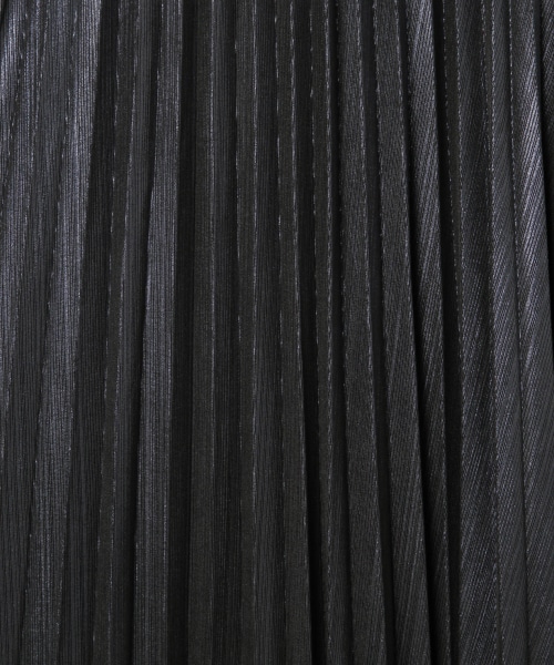 JEANASIS(ジーナシス)の「グリッタープリーツロングスカート【追加予約】(スカート・ブラック()/シルバー系その他()/パープル())」の16枚目の写真