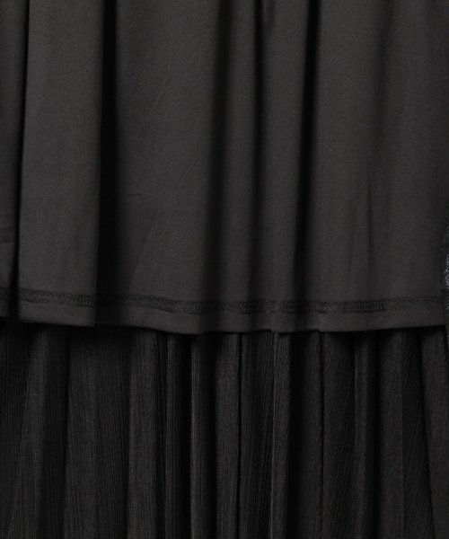 JEANASIS(ジーナシス)の「グリッタープリーツロングスカート【追加予約】(スカート・ブラック()/シルバー系その他()/パープル())」の14枚目の写真