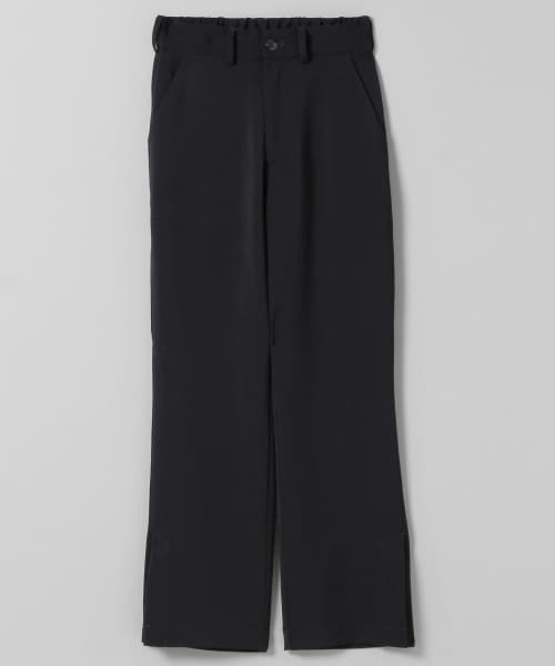 JEANASIS(ジーナシス)の「サイドベンツストレートパンツ(パンツ・ベージュ()/ブラウン()/グリーン()/ネイビー())」の4枚目の写真