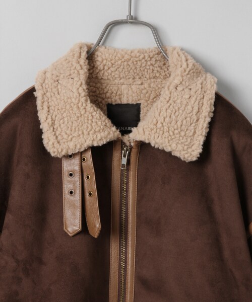 JEANASIS（ジーナシス）の「B-3ボアジャケット（）」 - WEAR