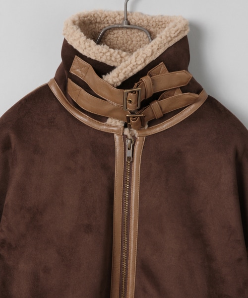 JEANASIS（ジーナシス）の「B-3ボアジャケット（）」 - WEAR