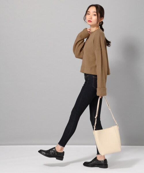 JEANASIS（ジーナシス）の「アソートマニッシュシューズ（シューズ・ブラック()/ブラック系その他()）」の5枚目の写真