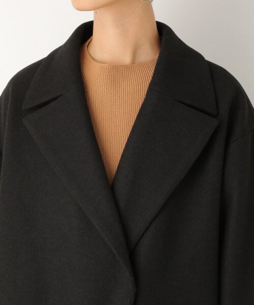 LEPSIM（レプシィム）の「ＴＲチェスターコート（ジャケット/アウター・ブラック/グレージュ/ブラウン/スモーキーパープル）」の19枚目の写真