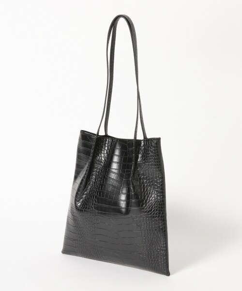 LOWRYS FARM（ローリーズファーム）の「ＦＬトートＢＡＧ（バッグ・アイボリー/ブラック/ブラウン）」の14枚目の写真