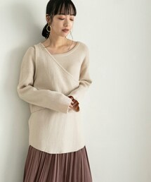 LOWRYS FARM | リブアシメ２Ｐプルオーバー(トップス)