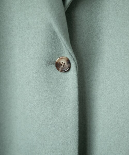 LOWRYS FARM（ローリーズファーム）の「ユルジャケット（ジャケット/アウター・モカ/グレージュ/チャコールグレー/【WEB限定着丈cm長め】モカ/グリーン/【WEB限定着丈cm長め】グリーン）」の13枚目の写真