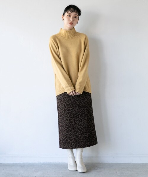 LOWRYS FARM（ローリーズファーム）の「ストレッチヒールブーツ（シューズ・アイボリー/ブラック/ブラウン/オブリークトゥアイボリー/オブリークトゥブラック/オブリークトゥブラウン）」の8枚目の写真