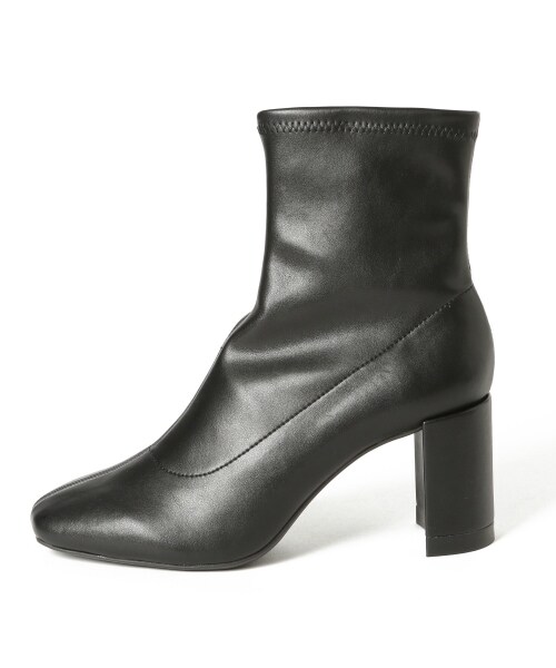 LOWRYS FARM（ローリーズファーム）の「ストレッチヒールブーツ（シューズ・アイボリー/ブラック/ブラウン/オブリークトゥアイボリー/オブリークトゥブラック/オブリークトゥブラウン）」の22枚目の写真