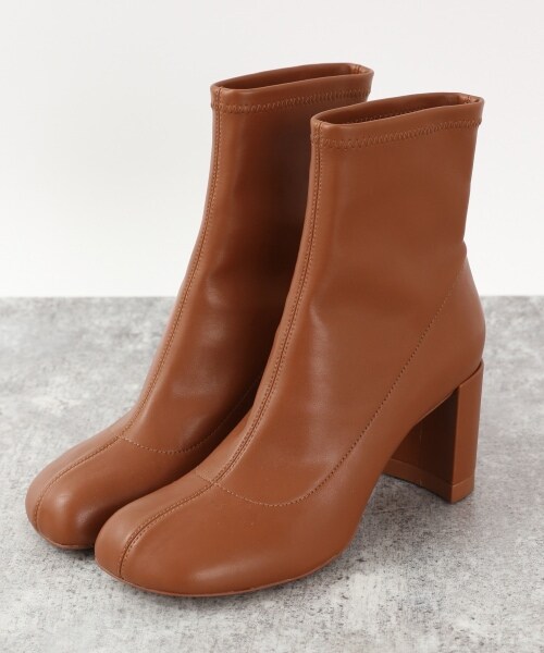 LOWRYS FARM（ローリーズファーム）の「ストレッチヒールブーツ（シューズ・アイボリー/ブラック/ブラウン/オブリークトゥアイボリー/オブリークトゥブラック/オブリークトゥブラウン）」の18枚目の写真