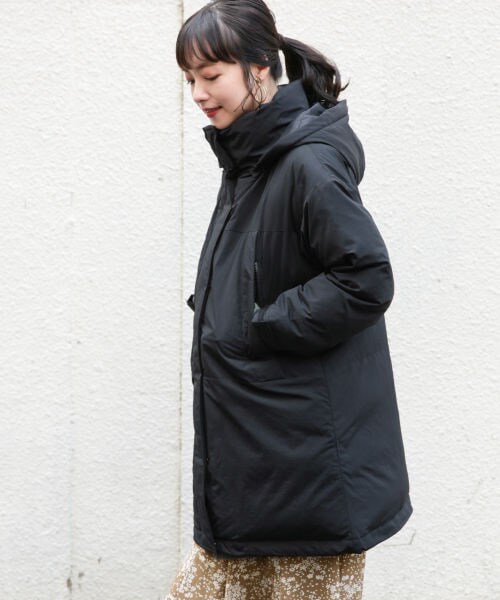 LOWRYS FARM（ローリーズファーム）の「モンスターパーカー（ジャケット/アウター・ブラック/カーキ）」の3枚目の写真