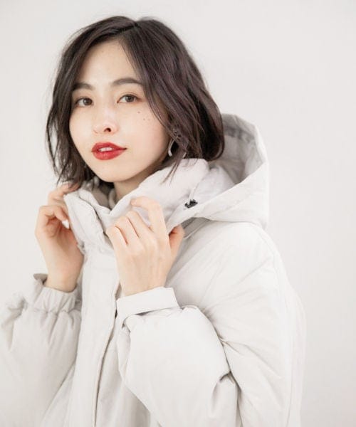 LOWRYS FARM（ローリーズファーム）の「モンスターパーカー（ジャケット/アウター・ブラック/カーキ）」の5枚目の写真