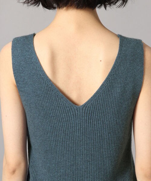 LOWRYS FARM（ローリーズファーム）の「レイヤード２Ｐワンピ（ワンピース/ドレス・ベージュ/ブラウン/ブルー）」の16枚目の写真