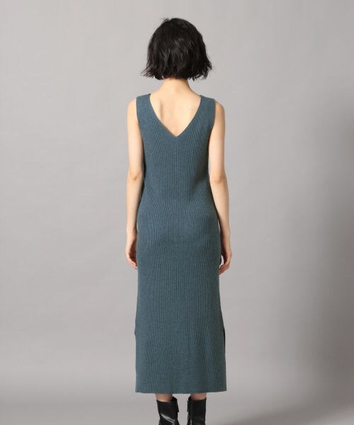 LOWRYS FARM（ローリーズファーム）の「レイヤード２Ｐワンピ（ワンピース/ドレス・ベージュ/ブラウン/ブルー）」の12枚目の写真