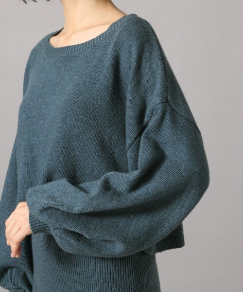 LOWRYS FARM（ローリーズファーム）の「レイヤード２Ｐワンピ（ワンピース/ドレス・ベージュ/ブラウン/ブルー）」の7枚目の写真