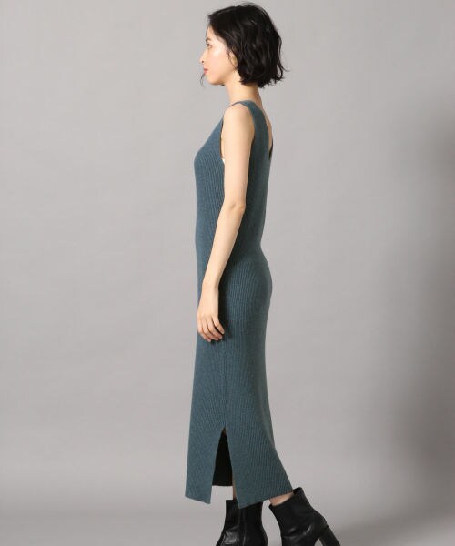 LOWRYS FARM（ローリーズファーム）の「レイヤード２Ｐワンピ（ワンピース/ドレス・ベージュ/ブラウン/ブルー）」の11枚目の写真