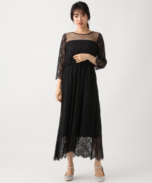 2Pレースキリカエジャケット＊ワンピース 2Pレースキリカエジャケット＊ワンピース 2Pレースキリカエジャケット