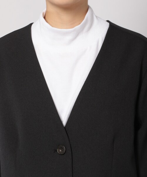 PAGEBOY（ページボーイ）の「セットアップノーカラージャケット【25番色のみWEB限定カラー】（ジャケット/アウター・グレージュ/チャコールグレー/【WEB限定】ピンク/ブラウン）」の20枚目の写真