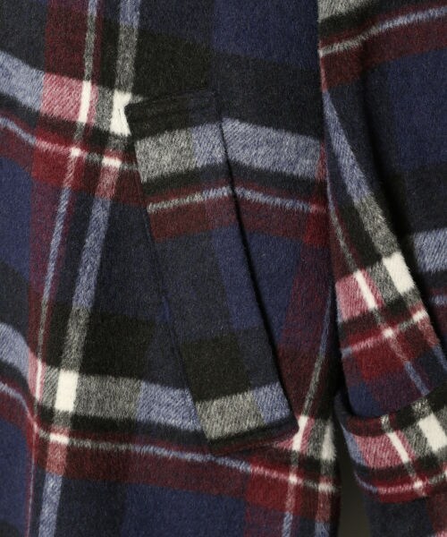 PAGEBOY（ページボーイ）の「ＢＩＧチェックステンカラーコート（ジャケット/アウター・ブラック/ダークブラウン/ネイビー）」の21枚目の写真