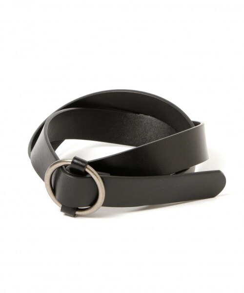 PAGEBOY（ページボーイ）の「リングベルト（ファッション雑貨・ブラック×ゴールド/ブラック×シルバー/ブラウン/キャメル）」の11枚目の写真