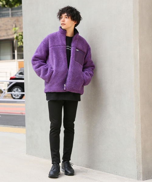 RAGEBLUE（レイジブルー）の「ボアスタンドブルゾン（）」 - WEAR