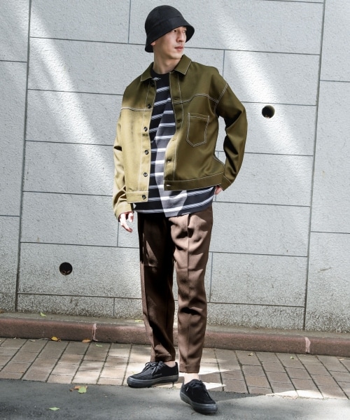 RAGEBLUE（レイジブルー）の「ステッチショートブルゾン（）」 - WEAR