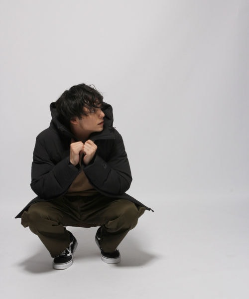 RAGEBLUE（レイジブルー）の「ダウンジャケット（ジャケット/アウター・ブラック/ネイビー）」の8枚目の写真