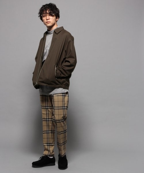 RAGEBLUE（レイジブルー）の「ウールタッチタータンチェックスラックス（パンツ・ベージュ系）」の9枚目の写真