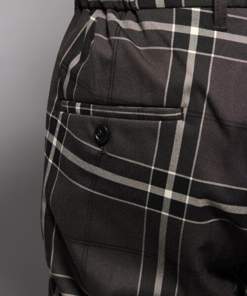 RAGEBLUE（レイジブルー）の「ウールタッチタータンチェックスラックス（パンツ・ベージュ系）」の22枚目の写真