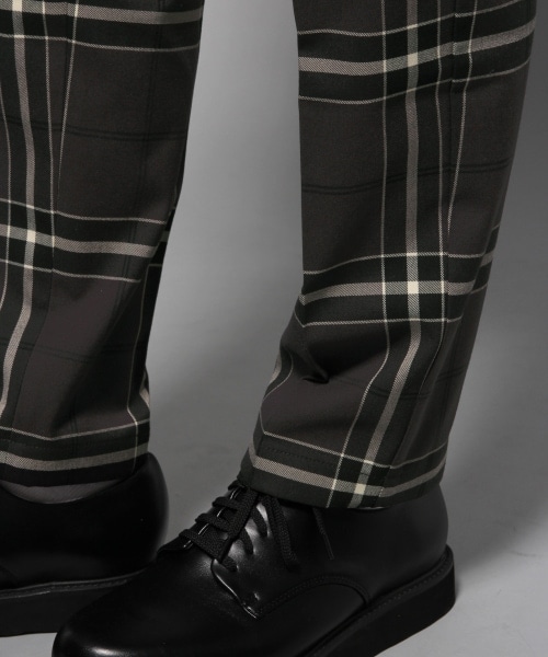 RAGEBLUE（レイジブルー）の「ウールタッチタータンチェックスラックス（パンツ・ベージュ系）」の20枚目の写真