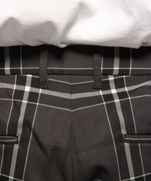 RAGEBLUE（レイジブルー）の「ウールタッチタータンチェックスラックス（パンツ・ベージュ系）」の21枚目の写真