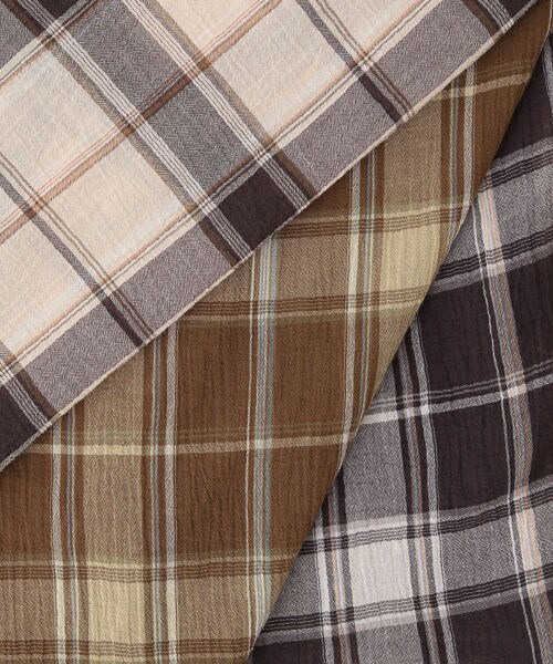 studio CLIP（スタディオクリップ）の「ニュアンスチェックマキシスカート（スカート・ブラックチェック/ベージュチェック/カーキチェック）」の14枚目の写真