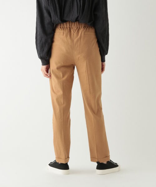 studio CLIP(スタディオクリップ)の「リネンレーヨン起毛ストレッチパンツ(パンツ・チェックブラウン/チェックネイビー/ブラック/ベージュ)」の11枚目の写真