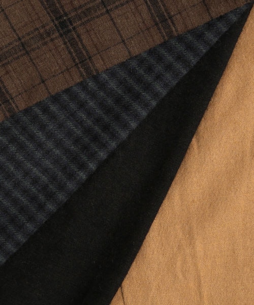 studio CLIP(スタディオクリップ)の「リネンレーヨン起毛ストレッチパンツ(パンツ・チェックブラウン/チェックネイビー/ブラック/ベージュ)」の17枚目の写真