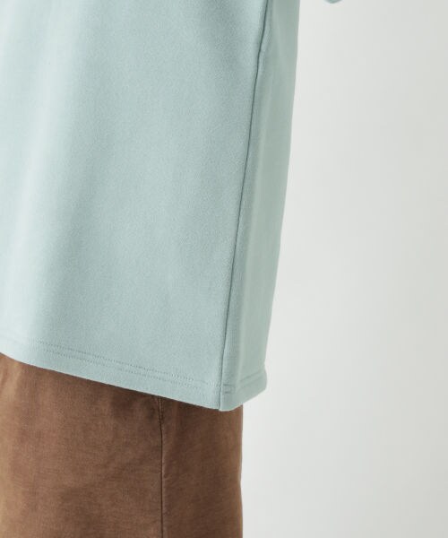 studio CLIP（スタディオクリップ）の「袖ジャガード切り替えプルオーバー（トップス・オフホワイト/スモーク/ミントグリーン）」の12枚目の写真