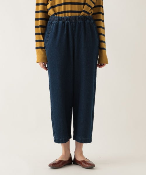 studio CLIP(スタディオクリップ)の「ウエストイージーワイドパンツ(パンツ・アイボリー/ベージュ/インディゴ)」の4枚目の写真