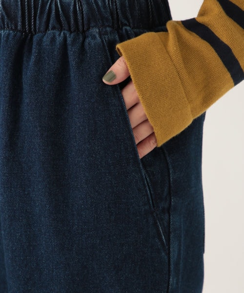 studio CLIP(スタディオクリップ)の「ウエストイージーワイドパンツ(パンツ・アイボリー/ベージュ/インディゴ)」の8枚目の写真