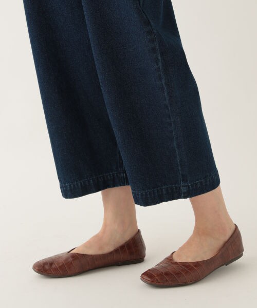 studio CLIP(スタディオクリップ)の「ウエストイージーワイドパンツ(パンツ・アイボリー/ベージュ/インディゴ)」の9枚目の写真