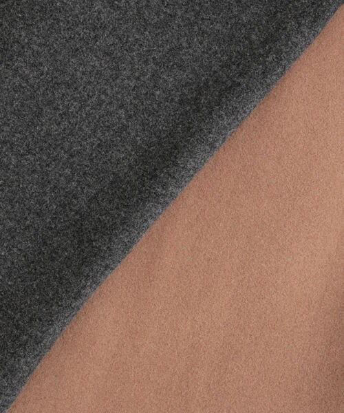 studio CLIP（スタディオクリップ）の「リバー仕立てBIGカラーコート（ジャケット/アウター・グレー/ベージュ）」の15枚目の写真