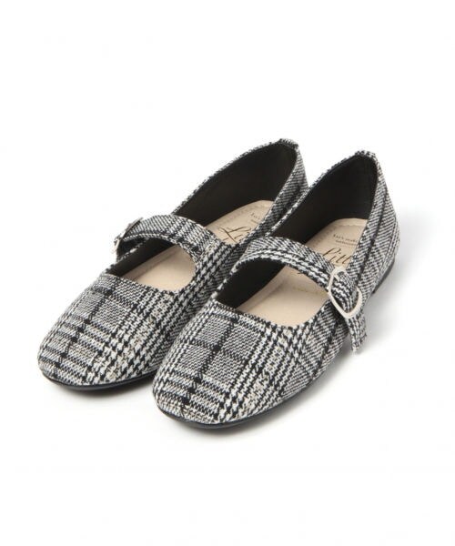 studio CLIP(スタディオクリップ)の「ワンストラップパンプス(シューズ・グレー/ブラック)」の3枚目の写真