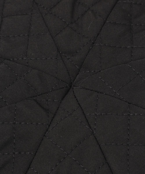 studio CLIP(スタディオクリップ)の「キルティングベレー帽(帽子・ブラック/カーキ)」の7枚目の写真