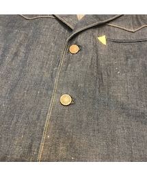 【70s】POLO WESTERN ブラウンデニムジャケット RRL 美品 RRL 顔負け ラルフローレン POLO ブラウン デニム