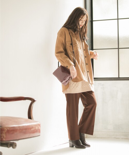 GLOBAL WORK（グローバルワーク）の「CPOブルゾン（ジャケット/アウター・グレー/ベージュ）」の5枚目の写真