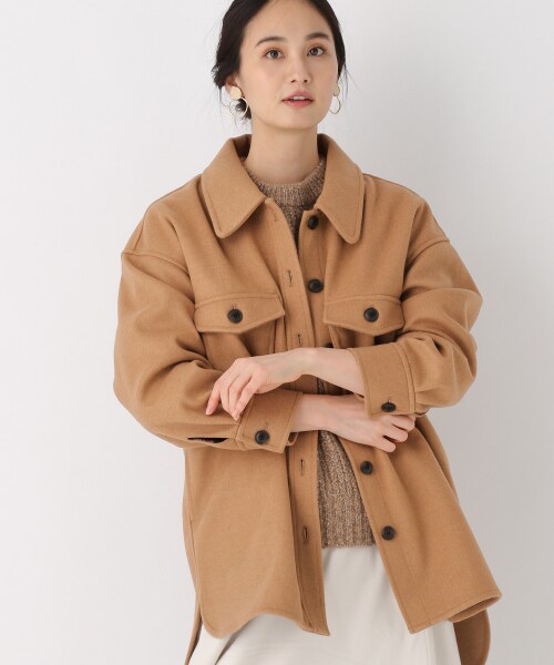 GLOBAL WORK（グローバルワーク）の「CPOブルゾン（ジャケット/アウター・グレー/ベージュ）」の9枚目の写真