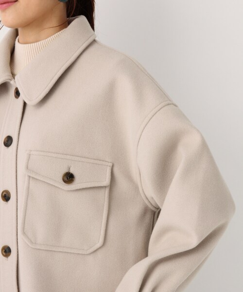 GLOBAL WORK（グローバルワーク）の「CPOブルゾン（ジャケット/アウター・グレー/ベージュ）」の13枚目の写真